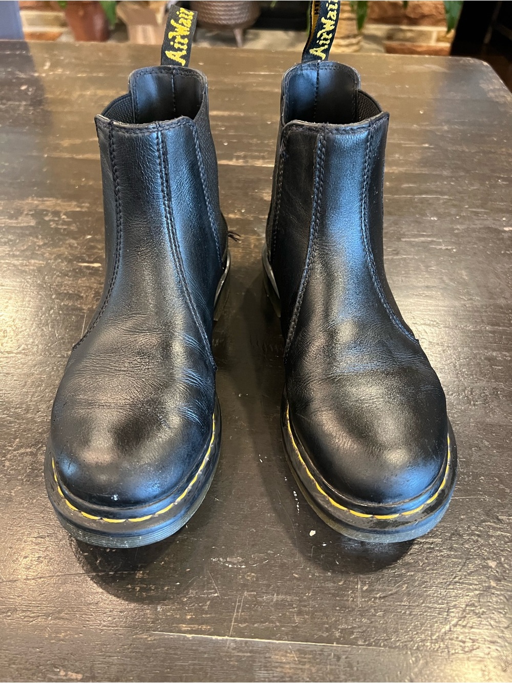 Dr. Martens Black Leather Chelsea Boots
